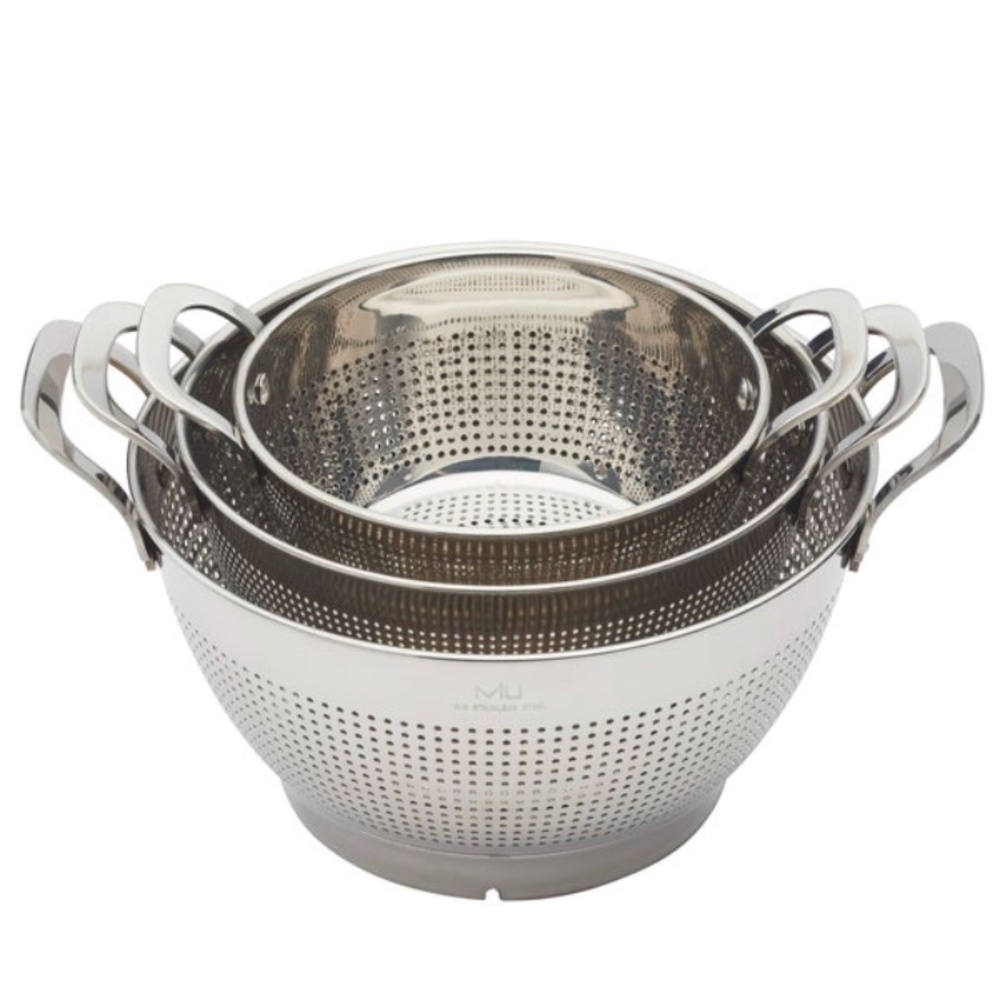 MIU Stainless Steel Colanders (set of 3)